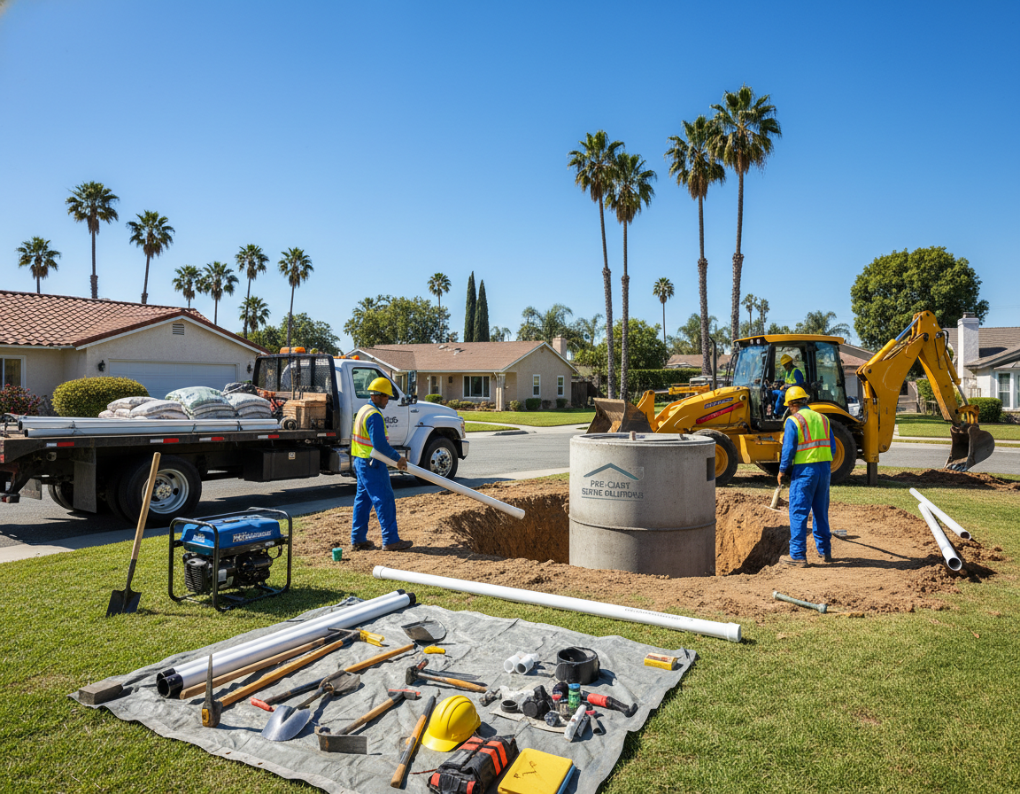 Septic Tank Installation Services in Los Angeles